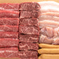 BBQバーベキュー焼肉セット5種盛り（カルビ、ハラミ、鶏もも、豚トロ、ウインナー）1kg