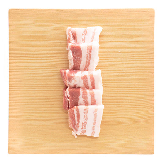 国産豚バラ肉